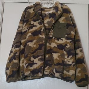 UGG Hooded Zip Up Camo